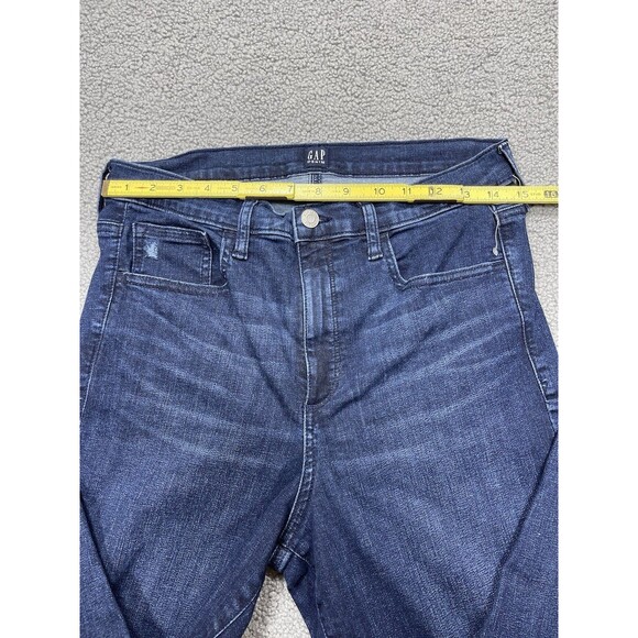 Gap Women Denim Jeans Blue 32 Favorite Jegging Pants Stretch City Preppy New - Picture 6 of 10